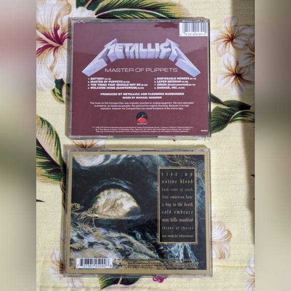 Metallica & Testament Heavy Metal Music CDs - Picture 5 of 5